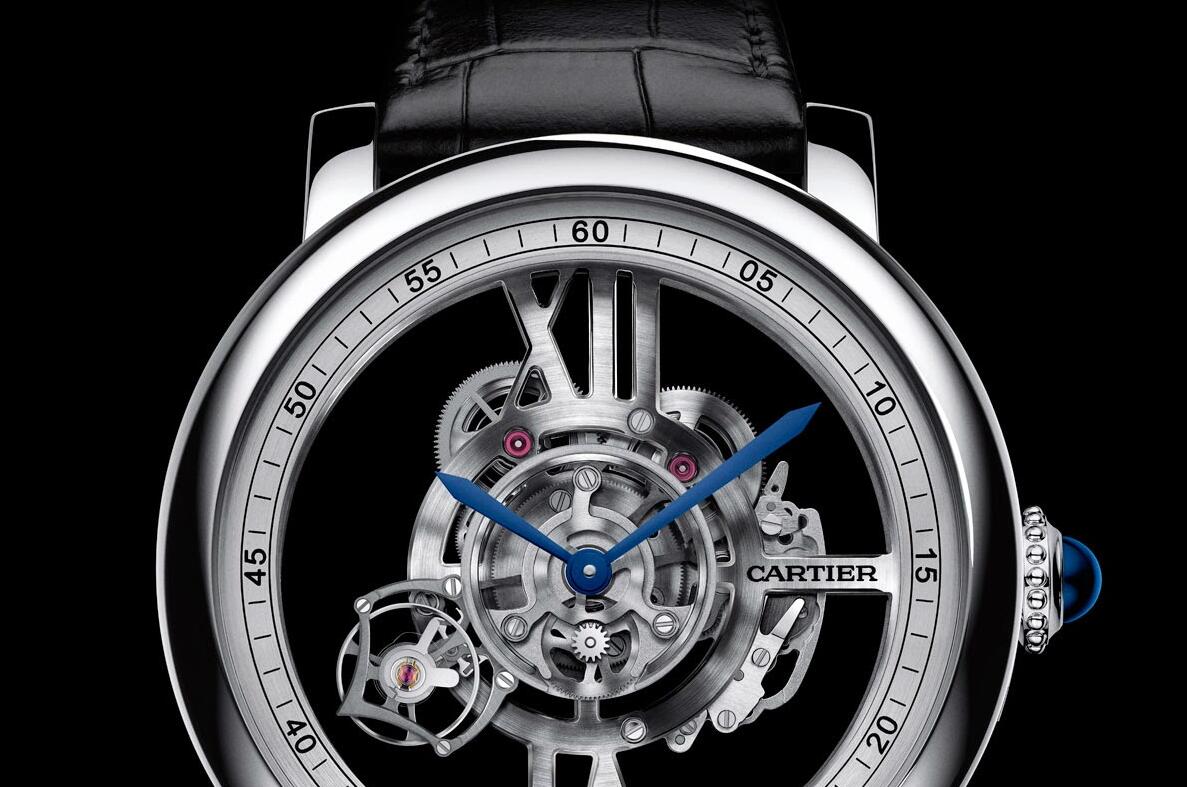 Cartier Replica – Rotonde de Cartier Astrotourbillon Scheletro